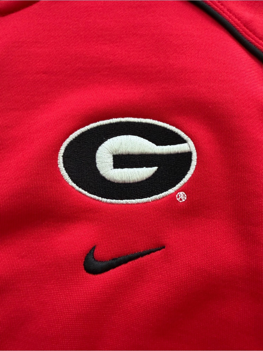 Lot of 2 Nike Red Georgia Bulldogs Full-Zip Athletic Jackets size Large - Picture 3 of 9